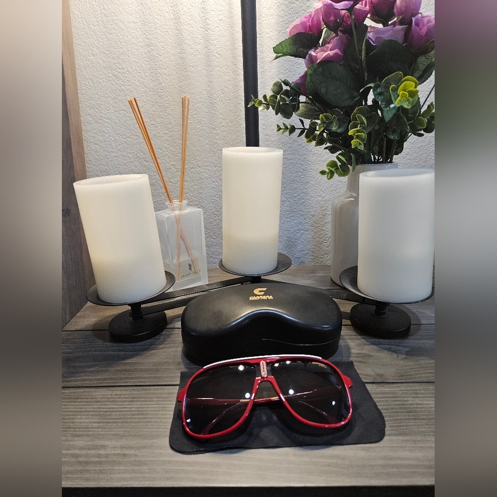 Carrera 1047/S Red Aviator Sunglasses